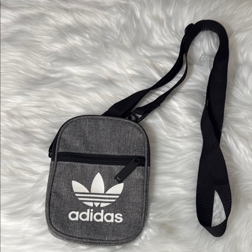 Adidas Compact Gray Shoulder Bag